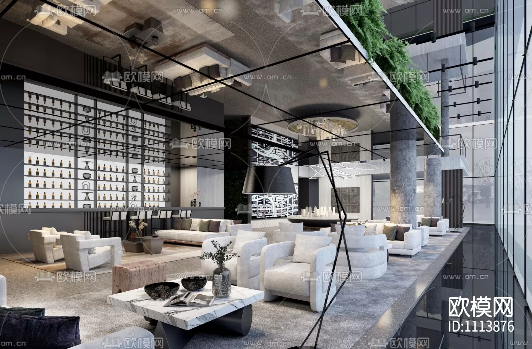 Sale Office 3D Scenes – 0753