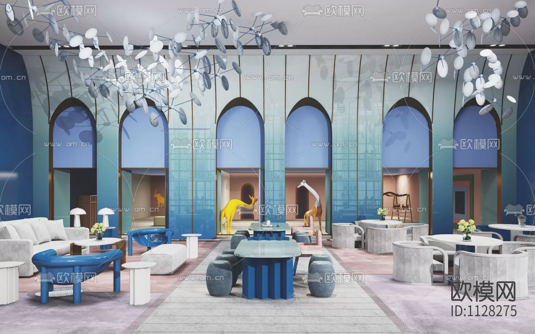 Sale Office 3D Scenes – 0756