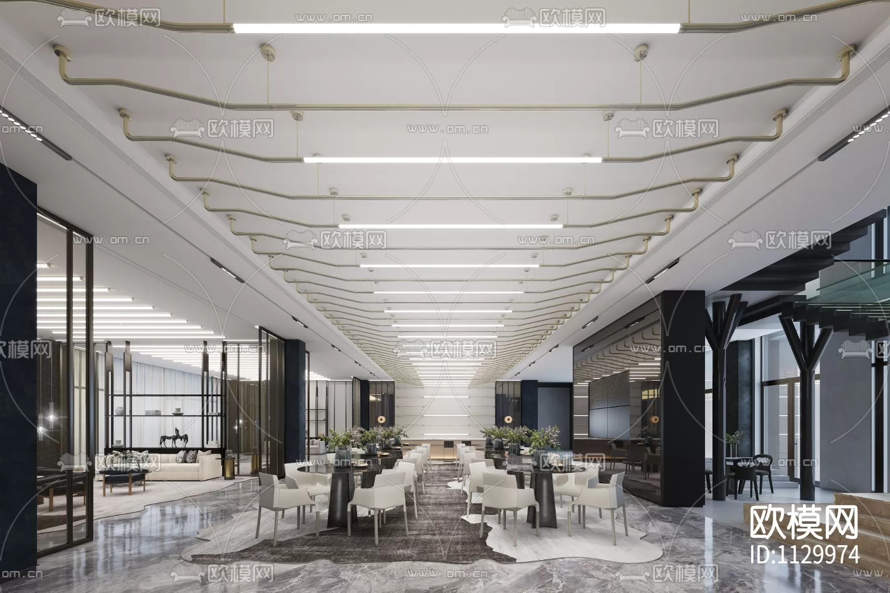 Sale Office 3D Scenes – 0757