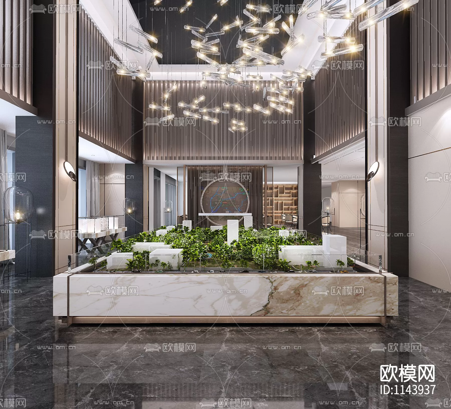 Sale Office 3D Scenes – 0759