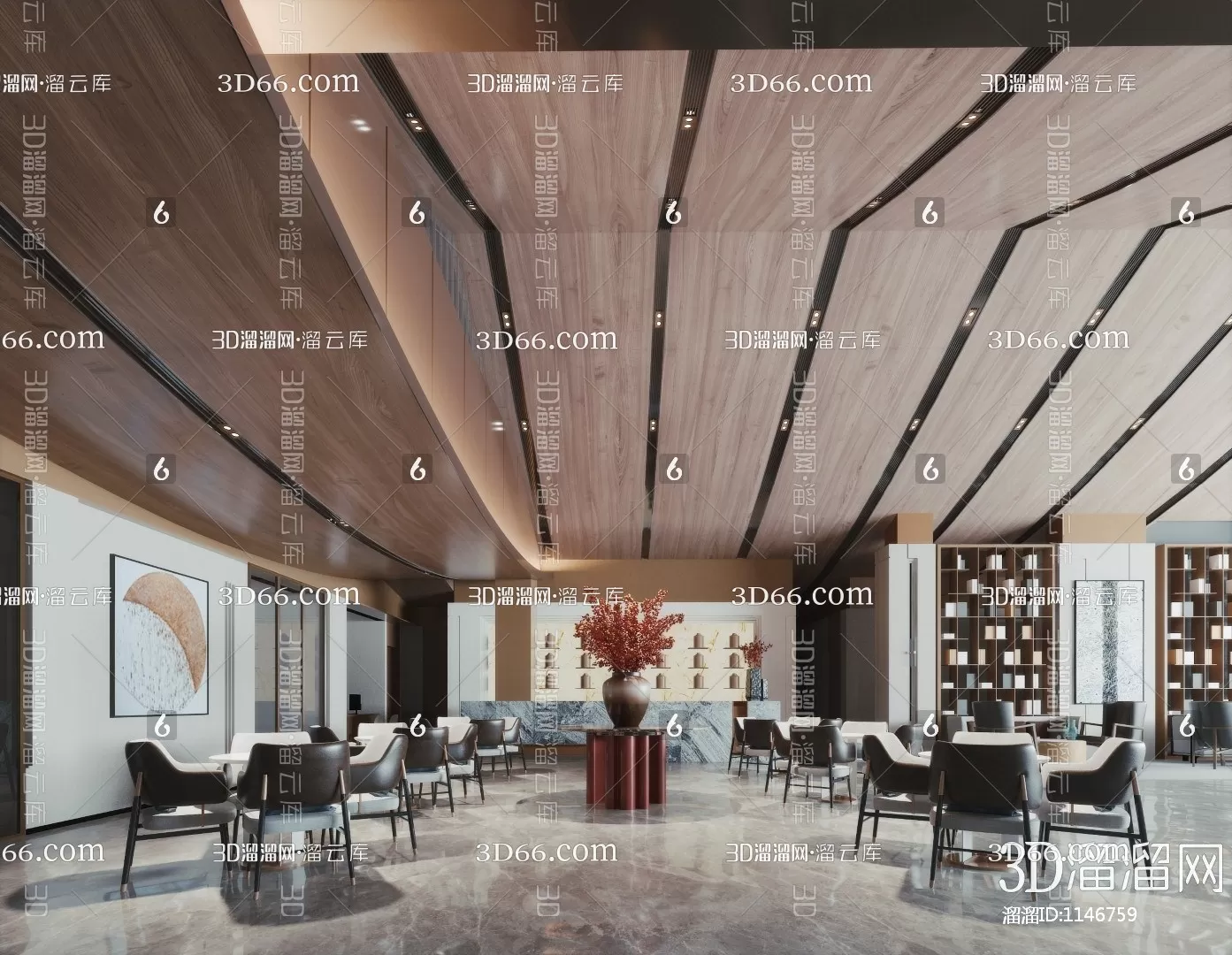 Sale Office 3D Scenes – 0760