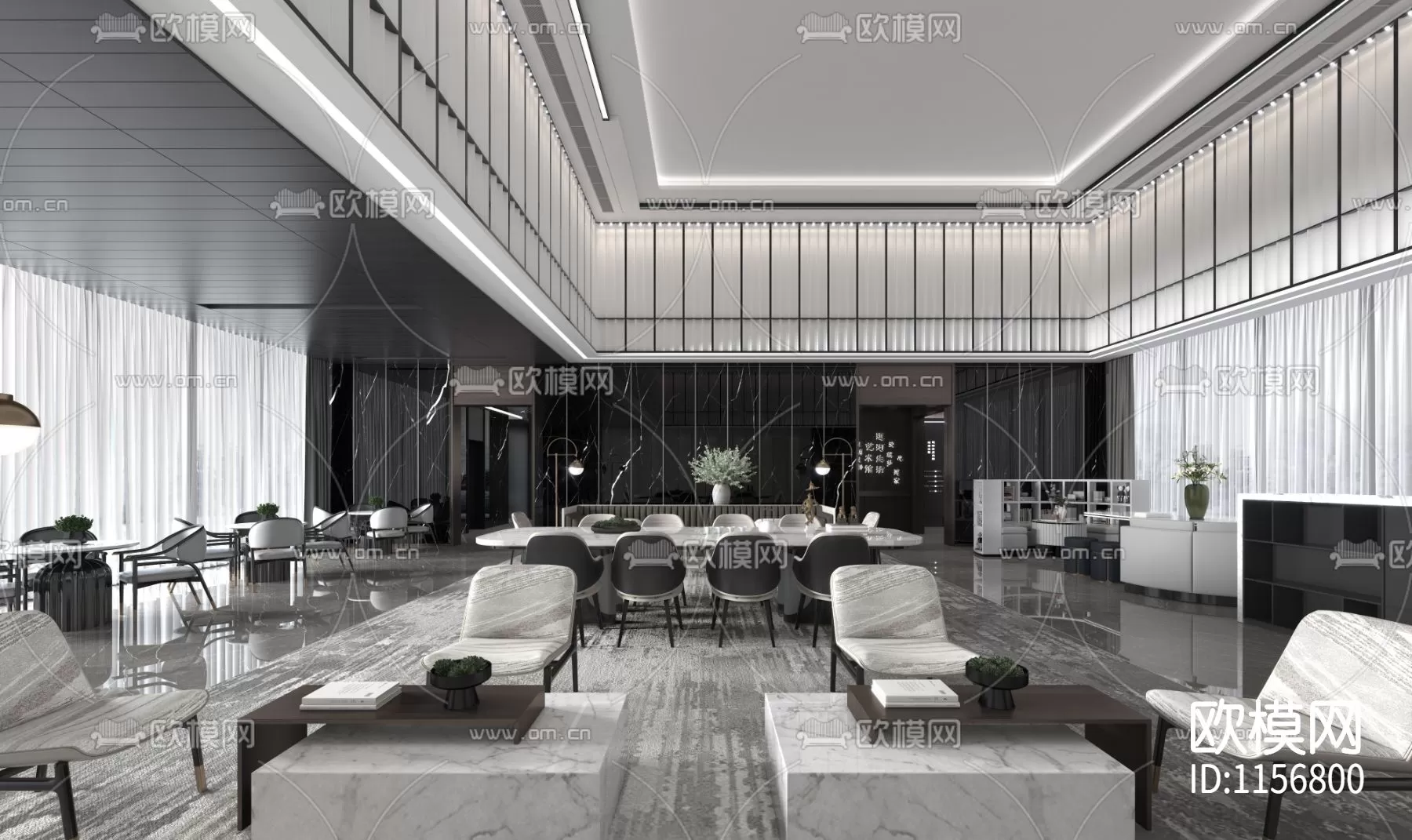 Sale Office 3D Scenes – 0761