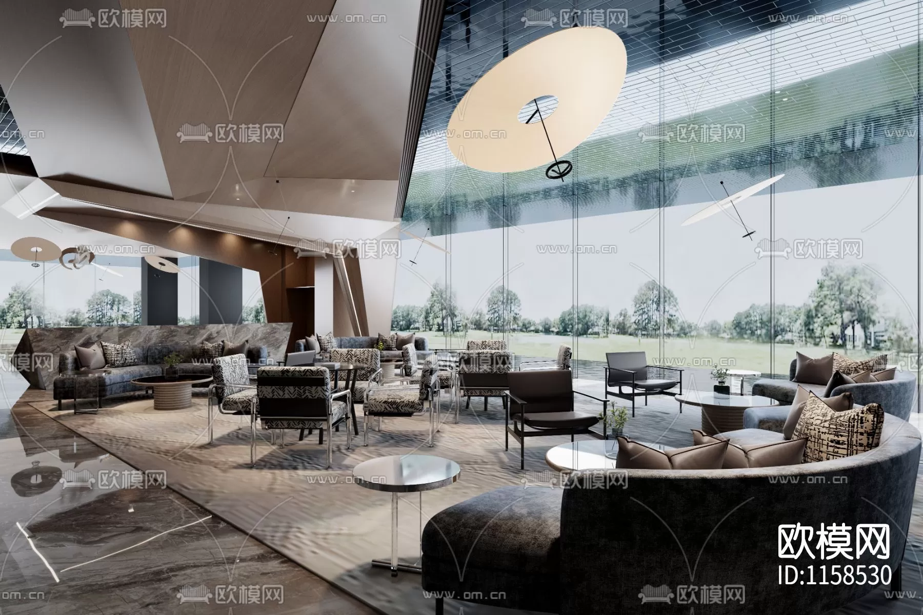 Sale Office 3D Scenes – 0762