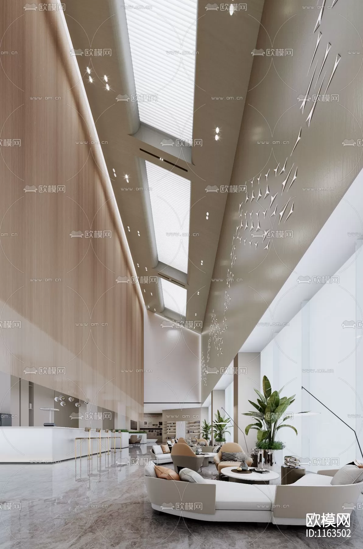 Sale Office 3D Scenes – 0763