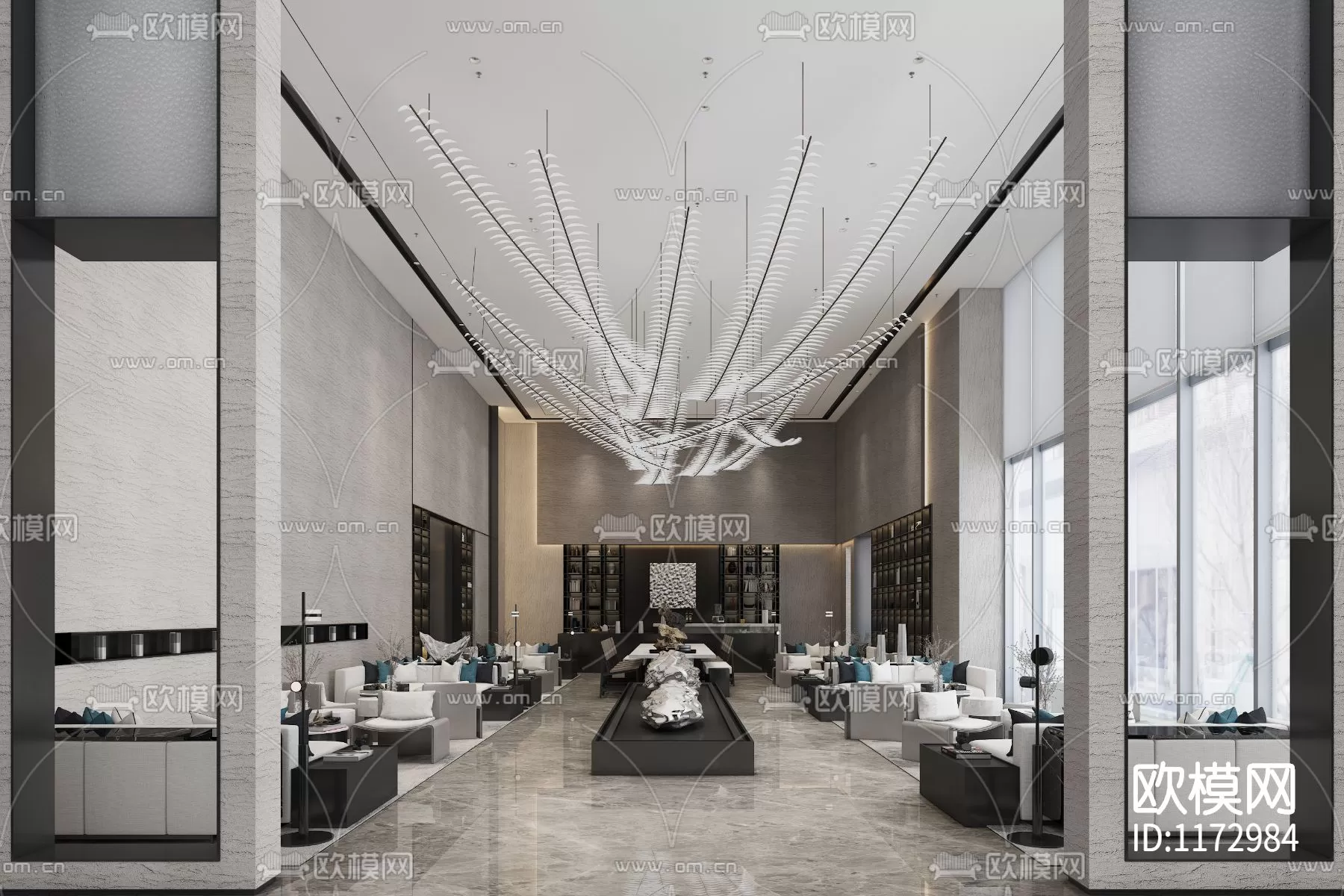 Sale Office 3D Scenes – 0765