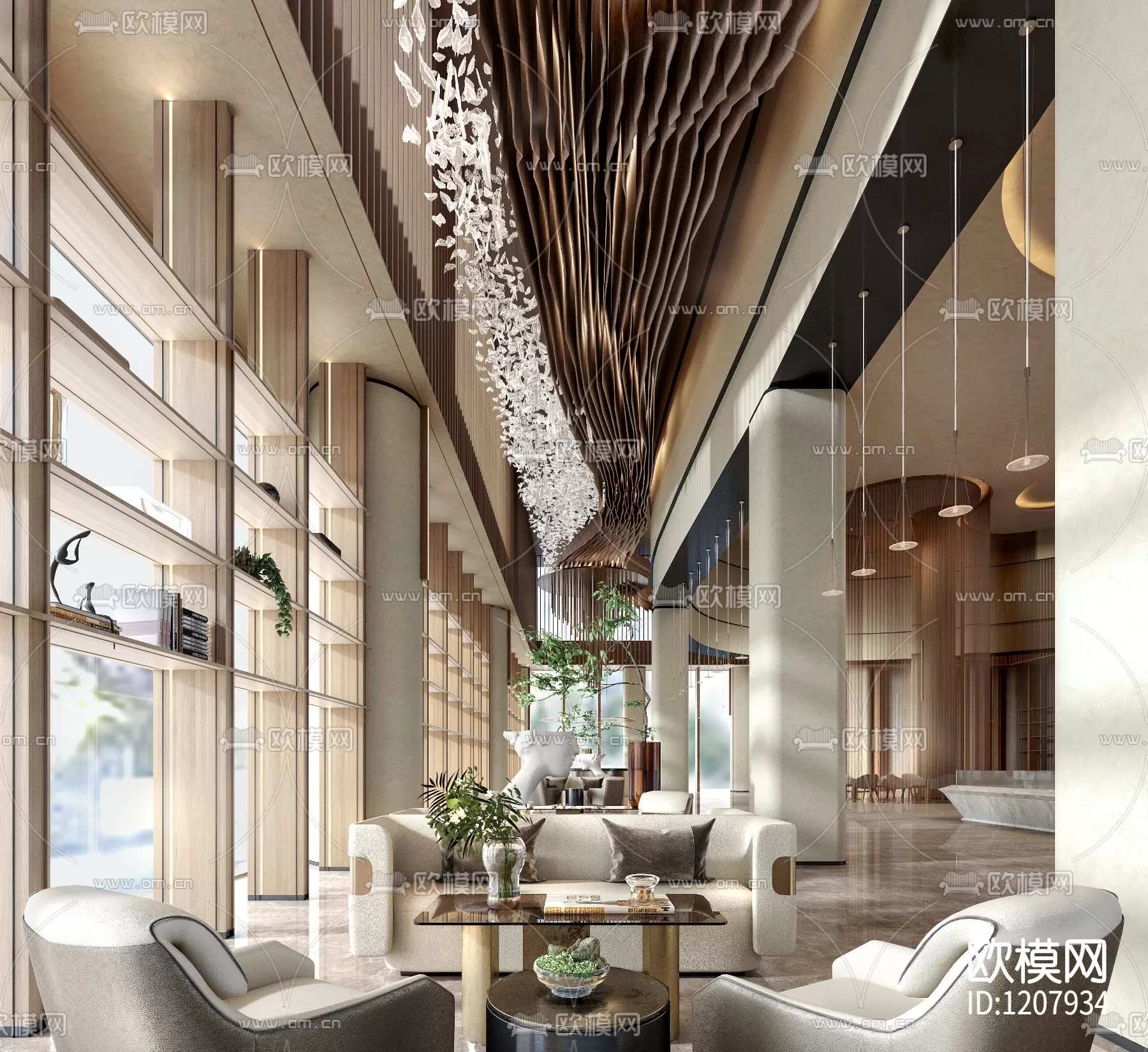 Sale Office 3D Scenes – 0770