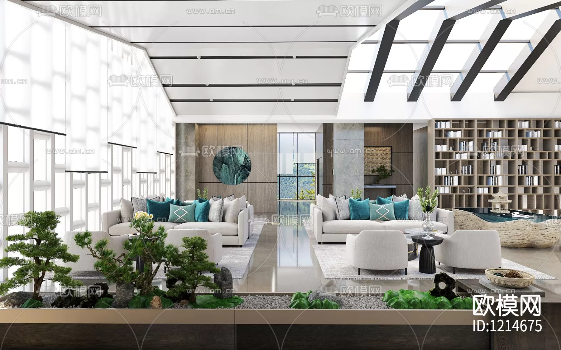 Sale Office 3D Scenes – 0771