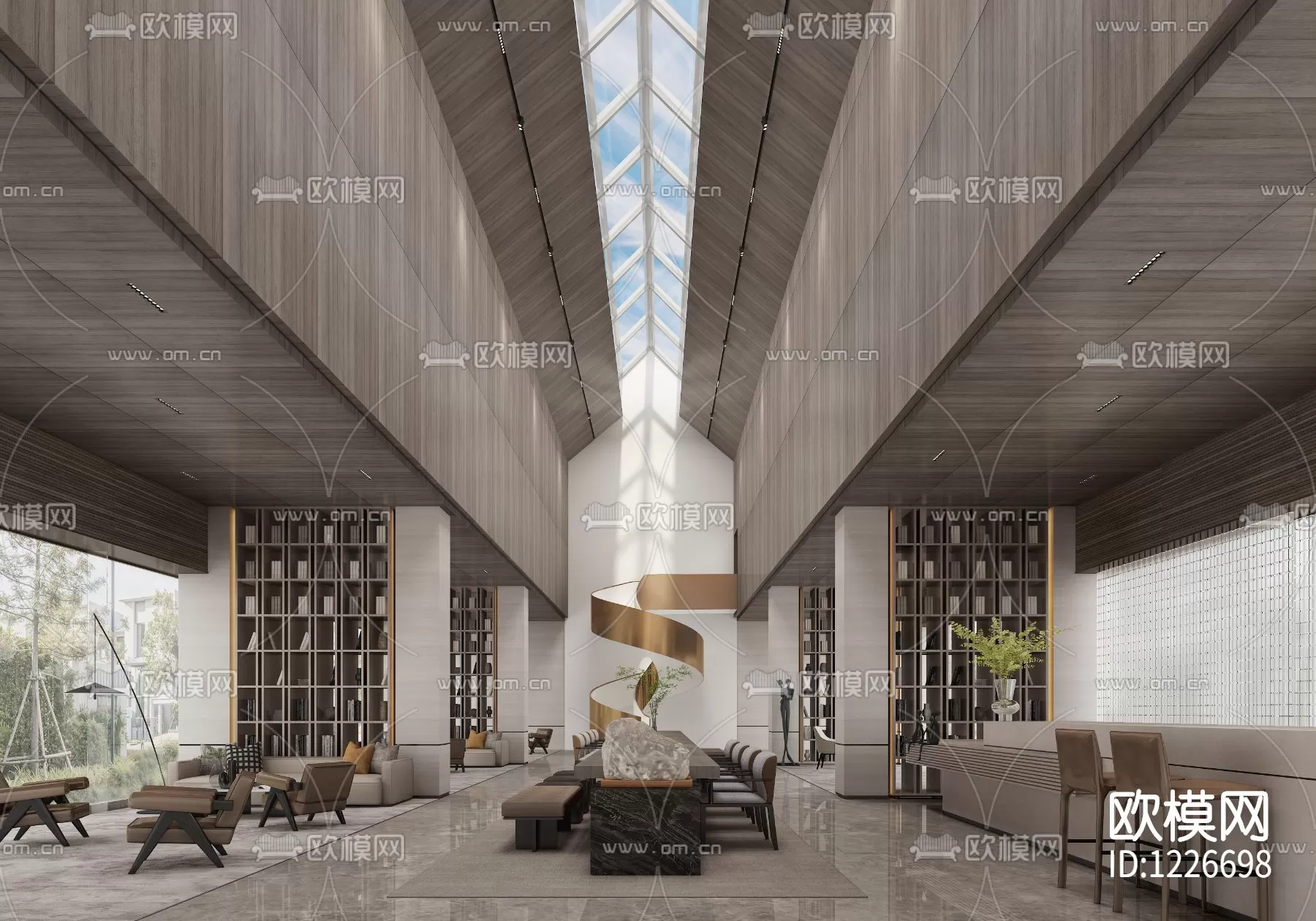 Sale Office 3D Scenes – 0773