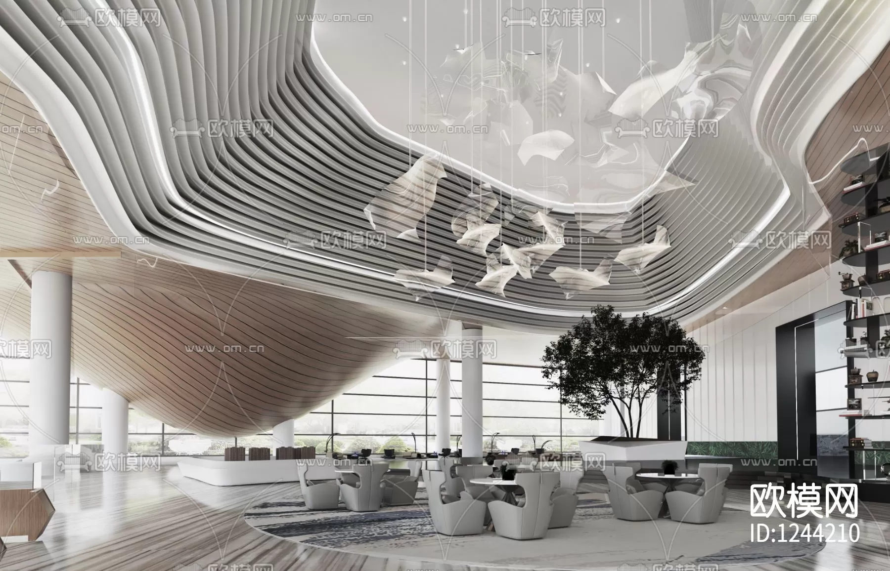 Sale Office 3D Scenes – 0775