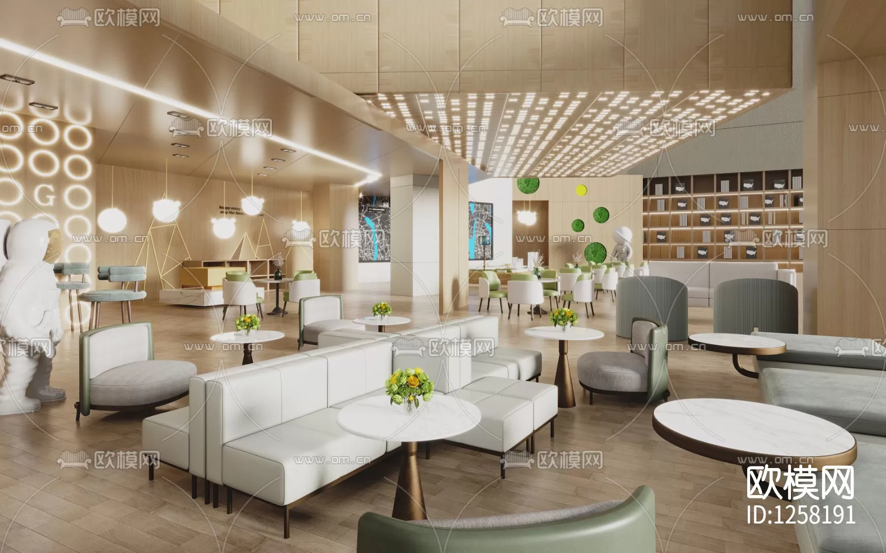 Sale Office 3D Scenes – 0777