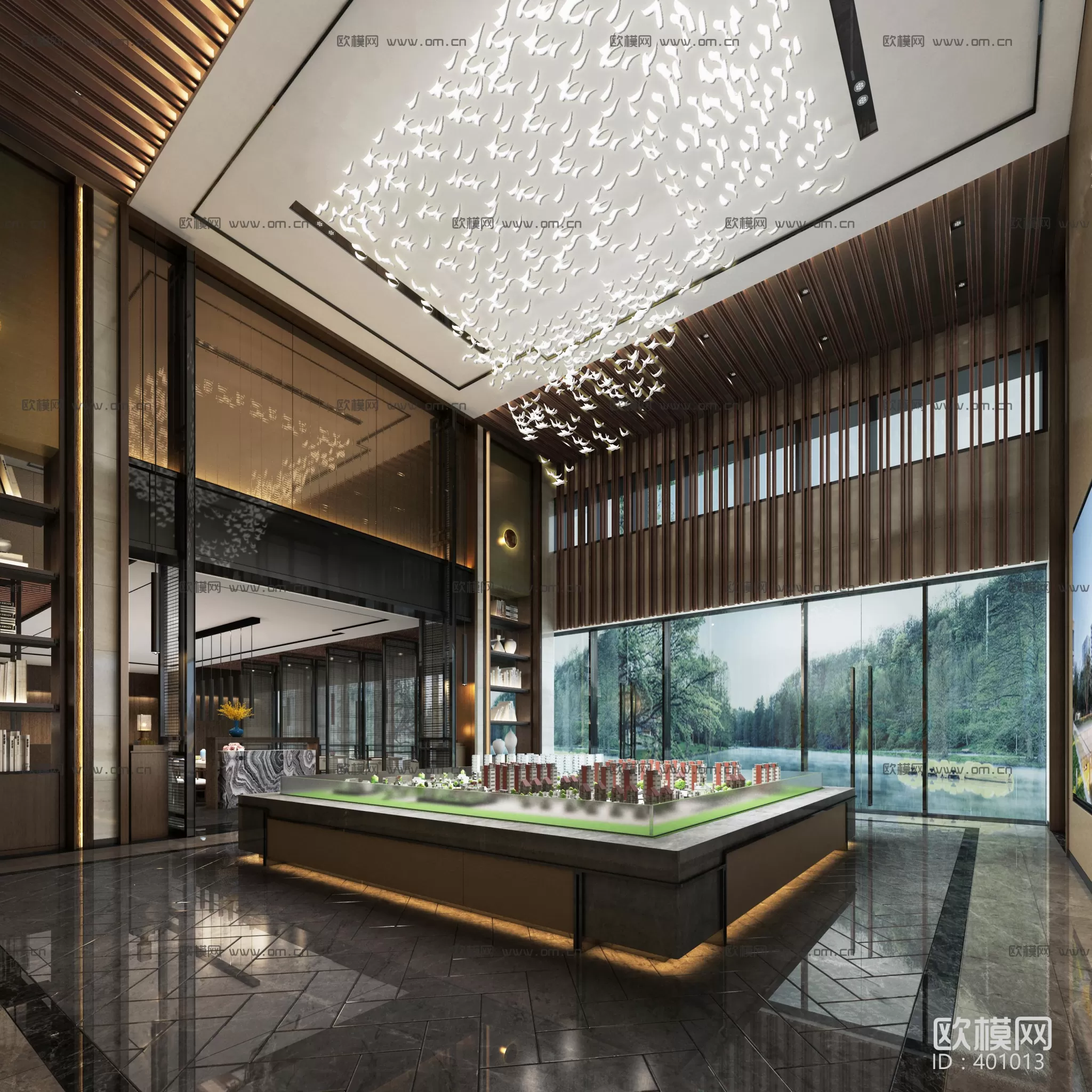 Sale Office 3D Scenes – 0778