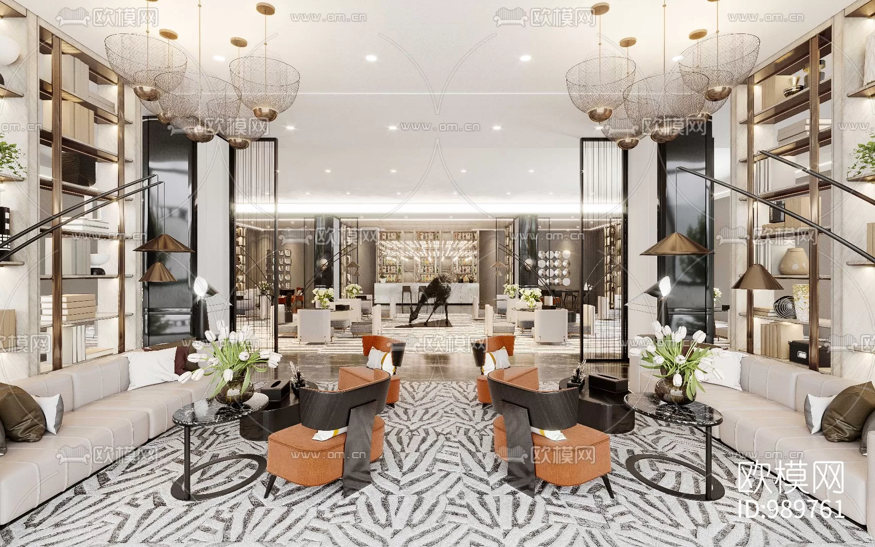 Sale Office 3D Scenes – 0785