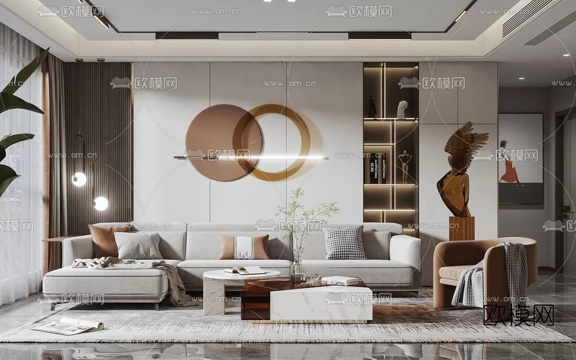 Living Room 3D Scenes – 0879 Living Room 3D Scenes – 0879