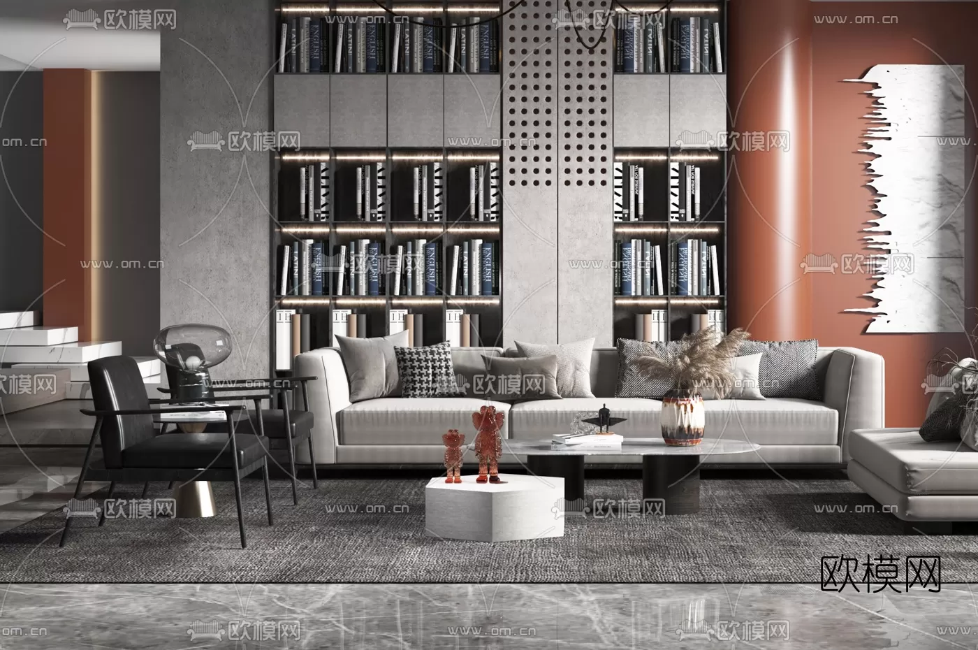 Living Room 3D Scenes – 0885 Living Room 3D Scenes – 0885