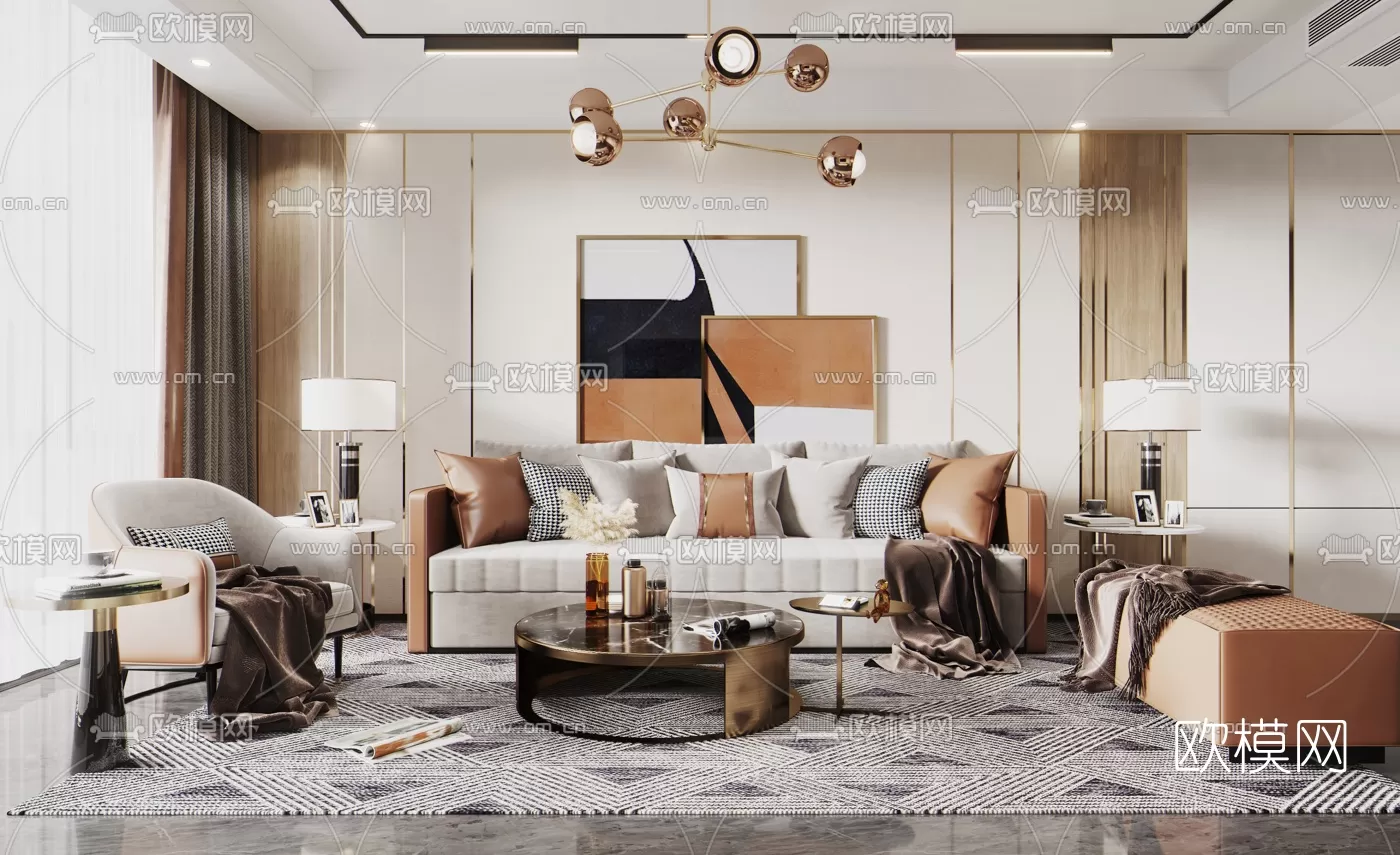 Living Room 3D Scenes – 0889 Living Room 3D Scenes – 0889