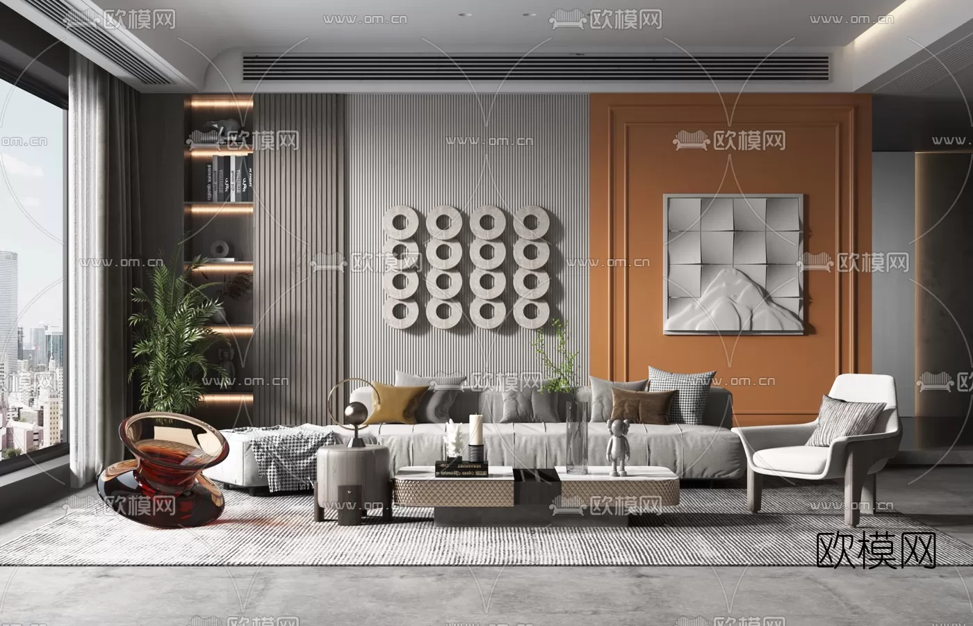 Living Room 3D Scenes – 0890 Living Room 3D Scenes – 0890