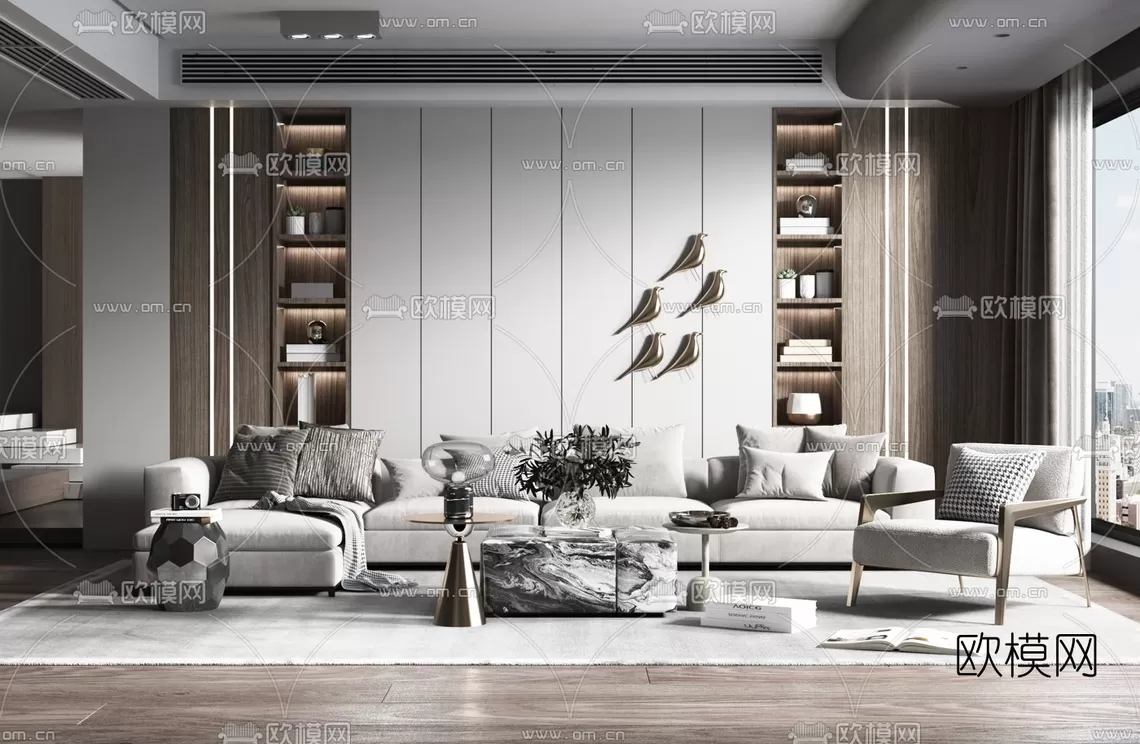 Living Room 3D Scenes – 0893 Living Room 3D Scenes – 0893