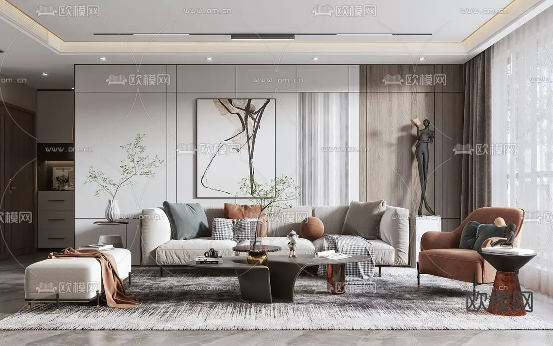 Living Room 3D Scenes – 0898 Living Room 3D Scenes – 0898