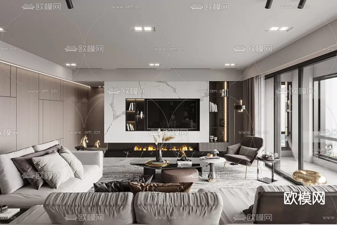 Living Room 3D Scenes – 0911 Living Room 3D Scenes – 0911