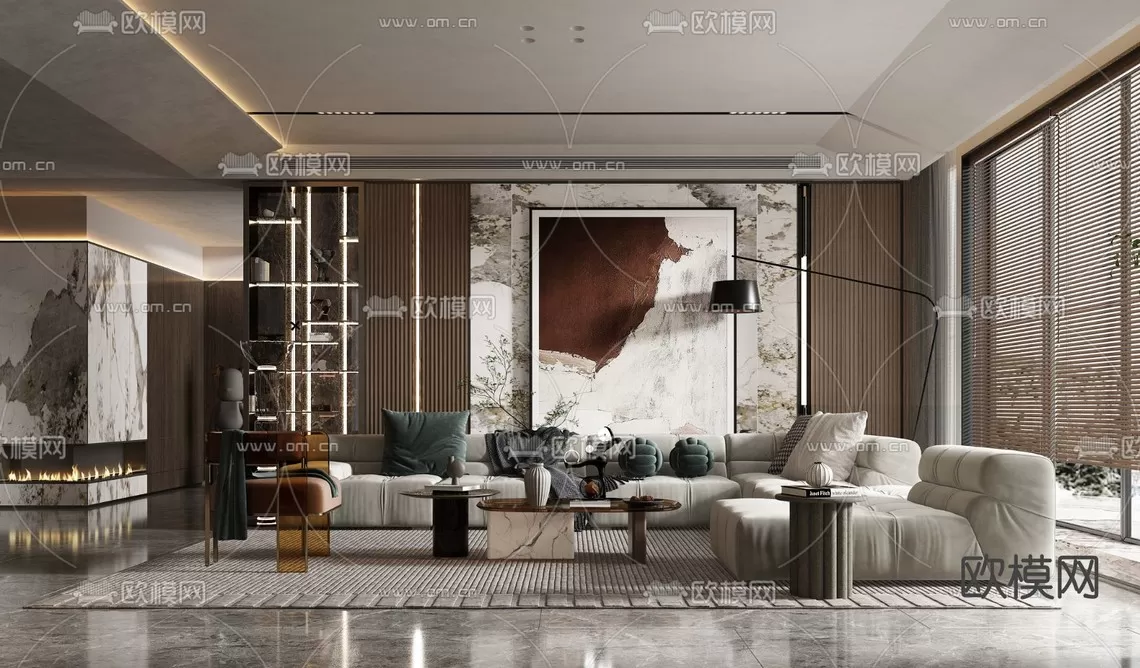 Living Room 3D Scenes – 0916 Living Room 3D Scenes – 0916