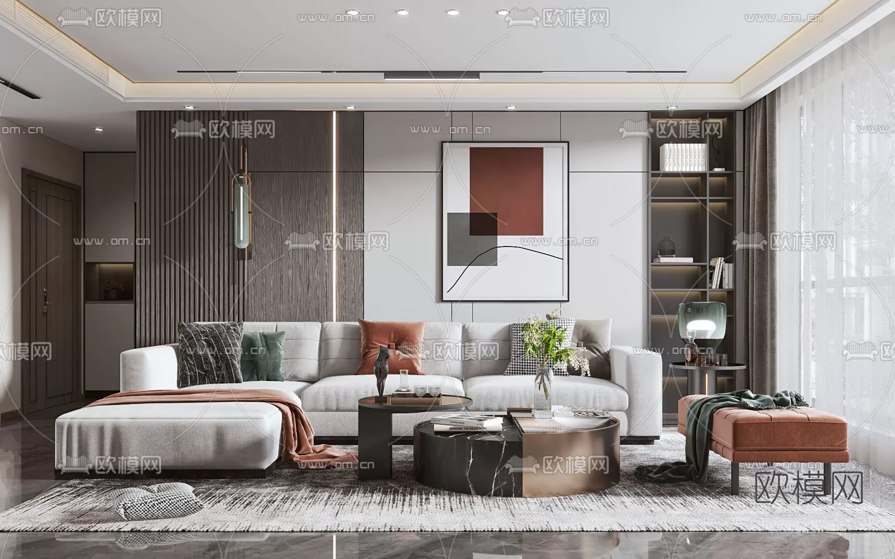 Living Room 3D Scenes – 0917 Living Room 3D Scenes – 0917