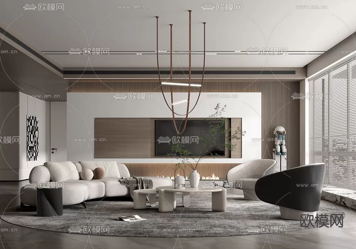 Living Room 3D Scenes – 0918 Living Room 3D Scenes – 0918