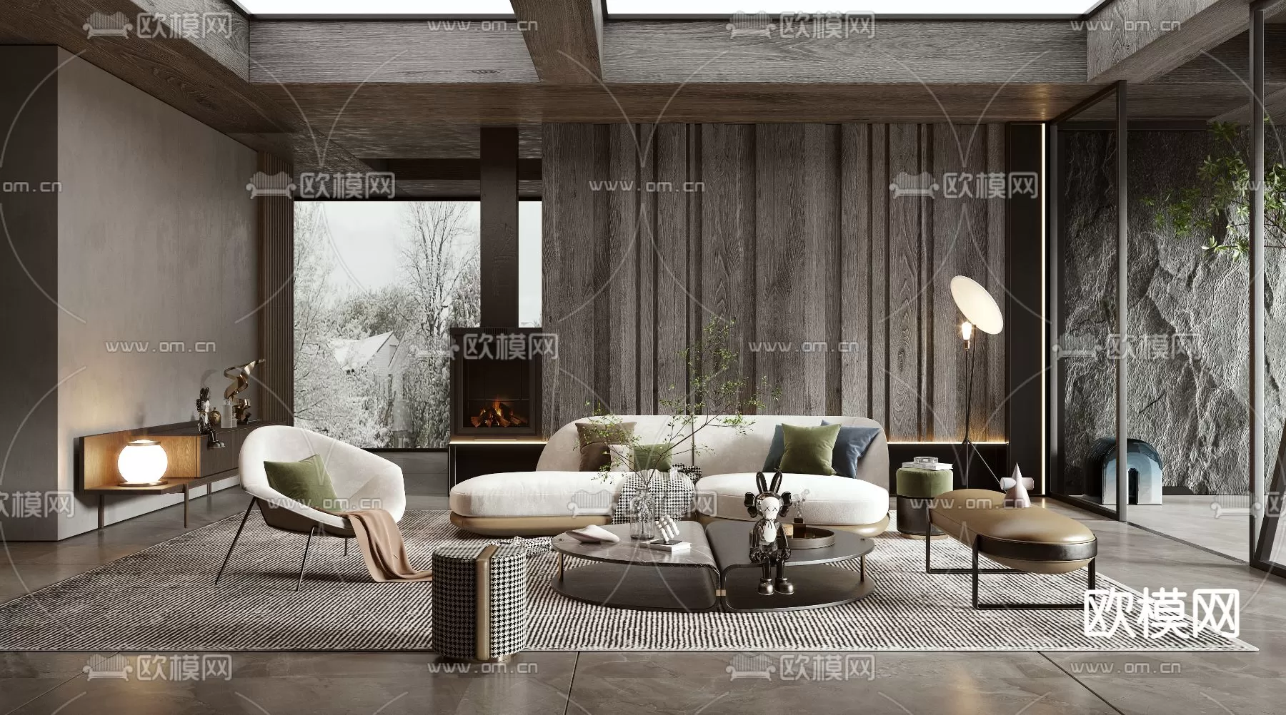 Living Room 3D Scenes – 0919 Living Room 3D Scenes – 0919