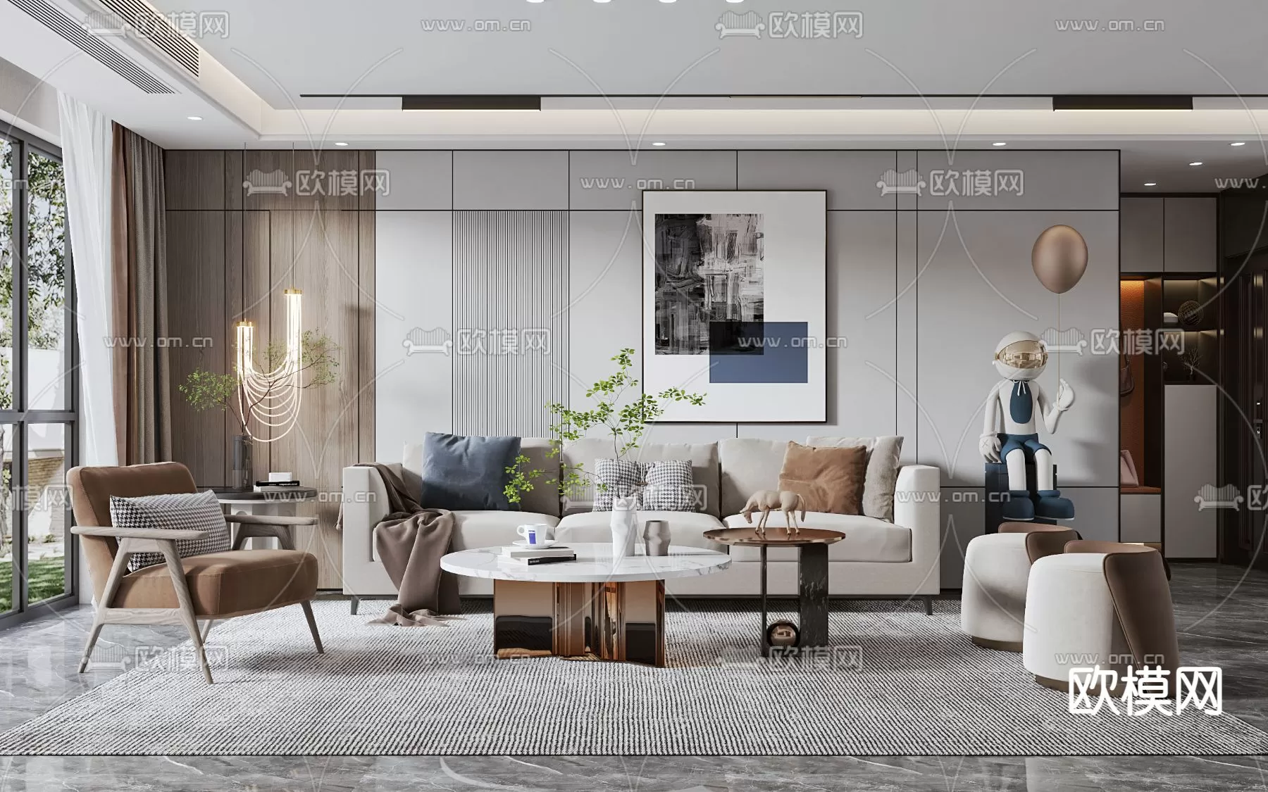 Living Room 3D Scenes – 0923 Living Room 3D Scenes – 0923