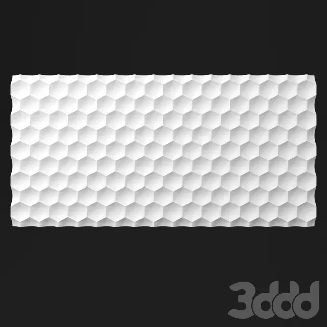 3д панель в виде сот – 204839