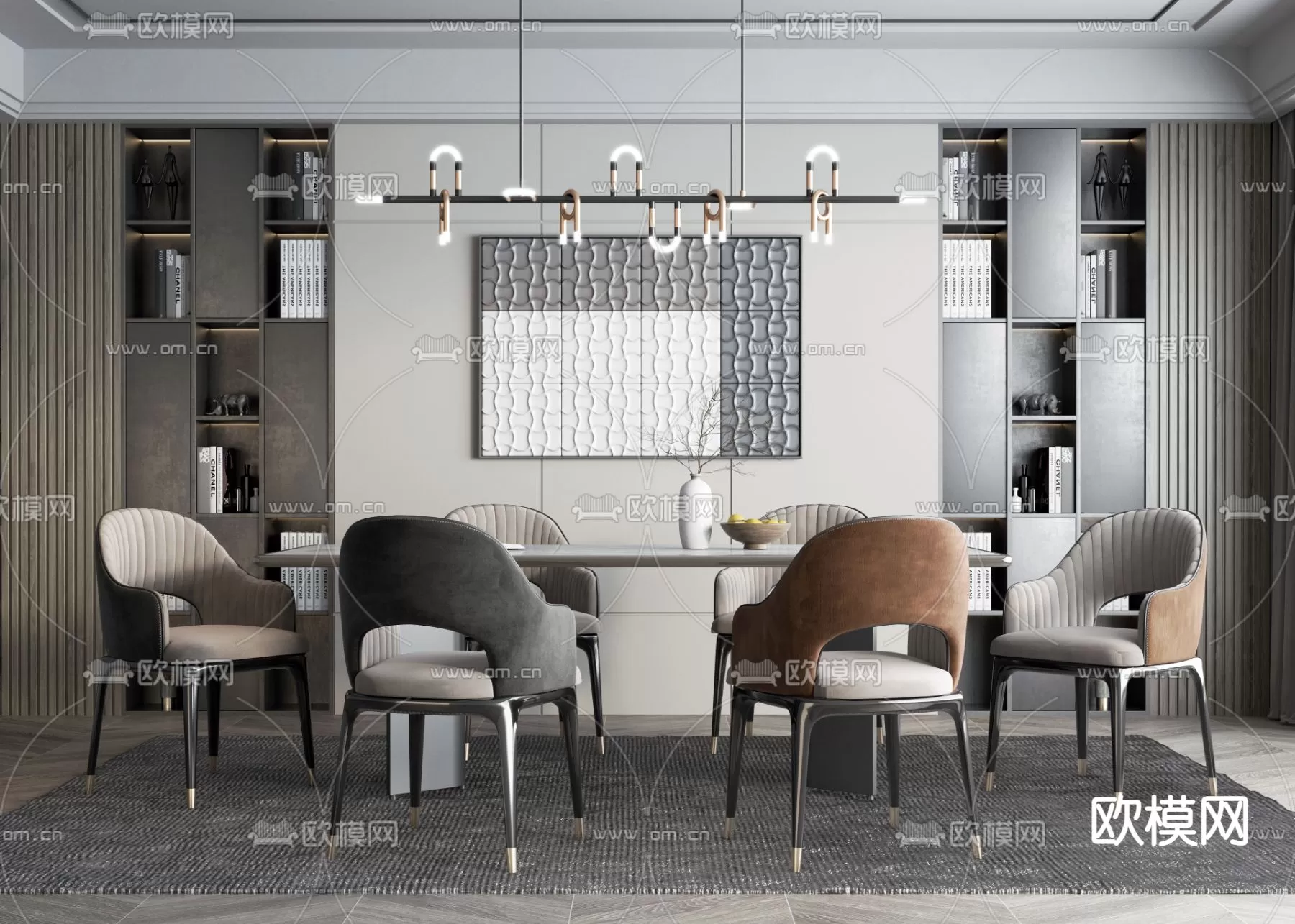 Dining Room 3D Scenes – 0994 Dining Room 3D Scenes – 0994