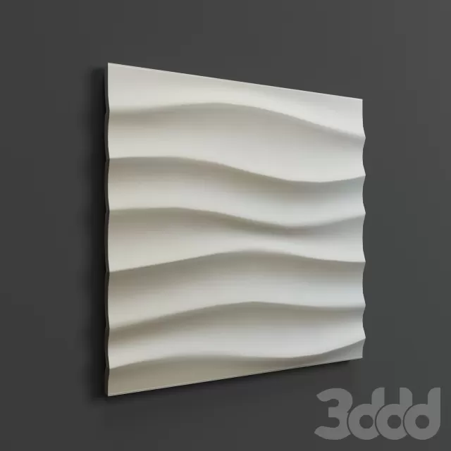 3Д-панель. Волна крупная – 204841