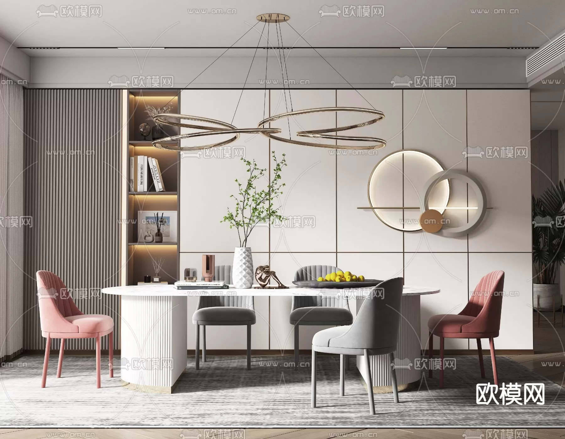 Dining Room 3D Scenes – 1016 Dining Room 3D Scenes – 1016