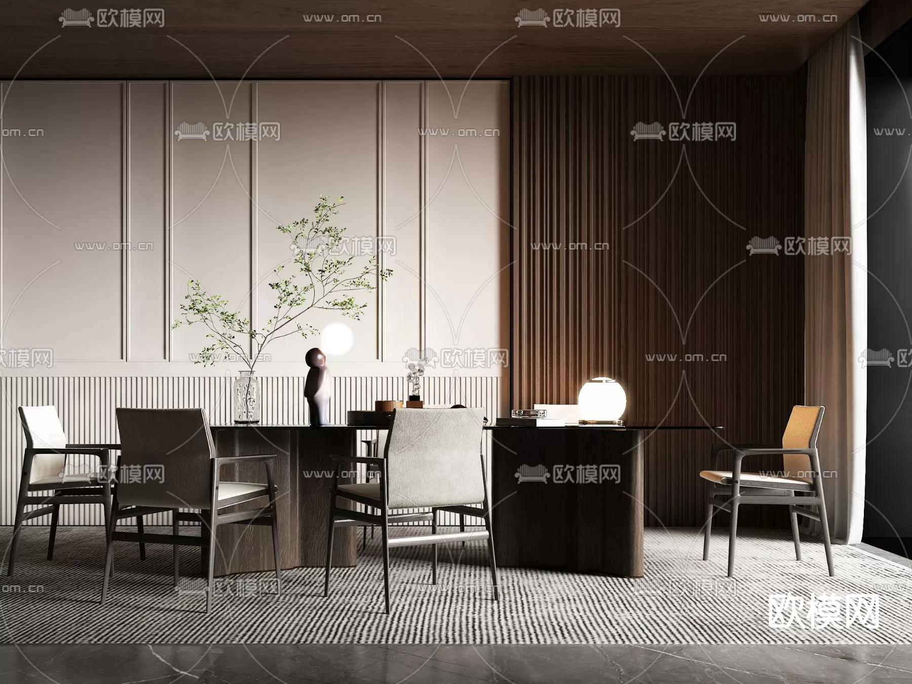 Dining Room 3D Scenes – 1017 Dining Room 3D Scenes – 1017