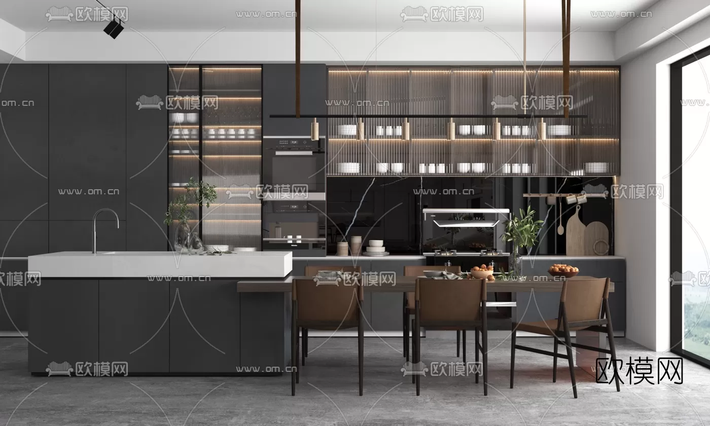 Kitchen 3D Scenes – 1022