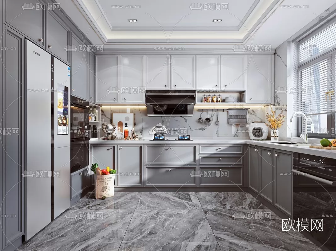 Kitchen 3D Scenes – 1026