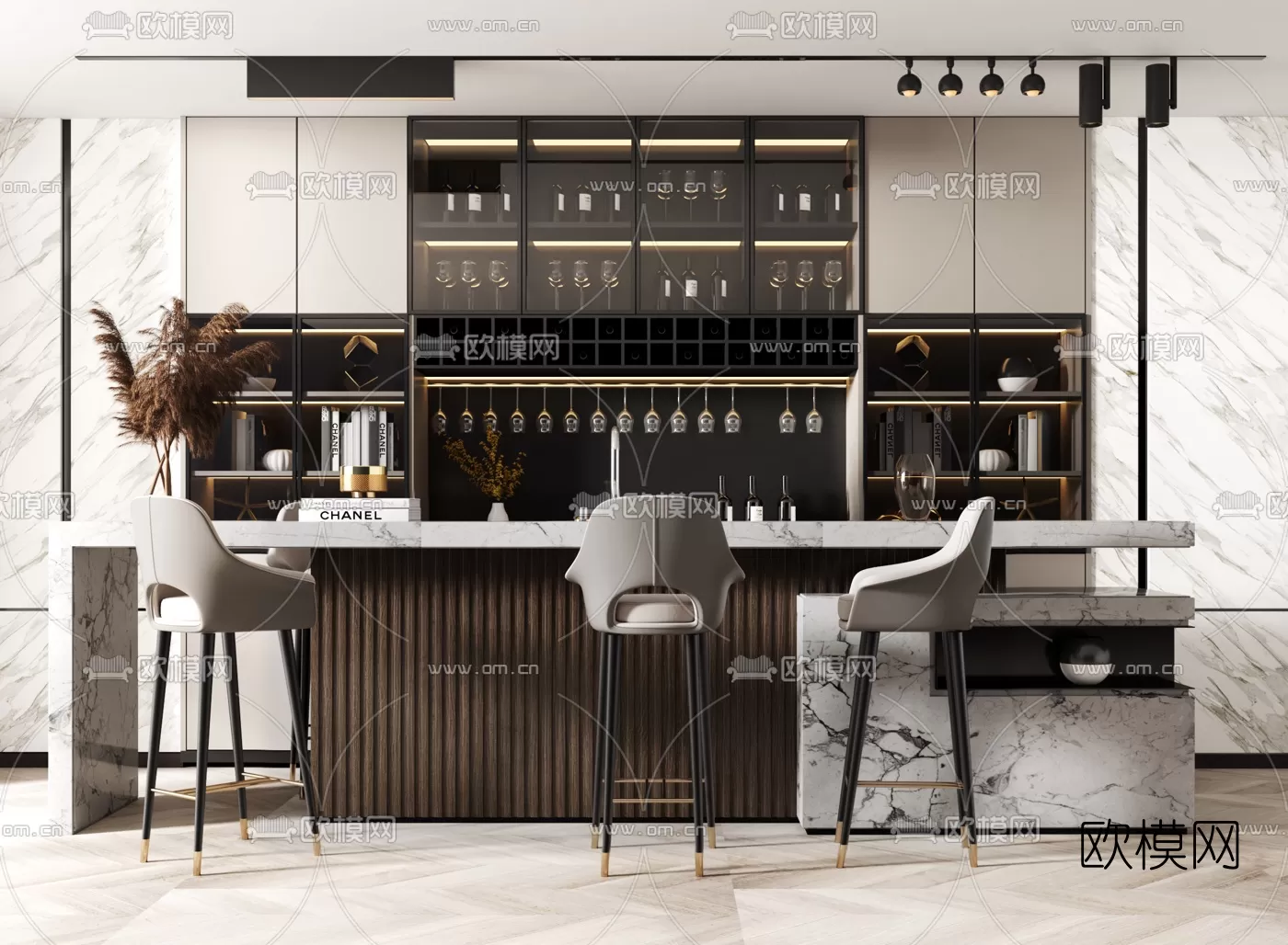 Kitchen 3D Scenes – 1030