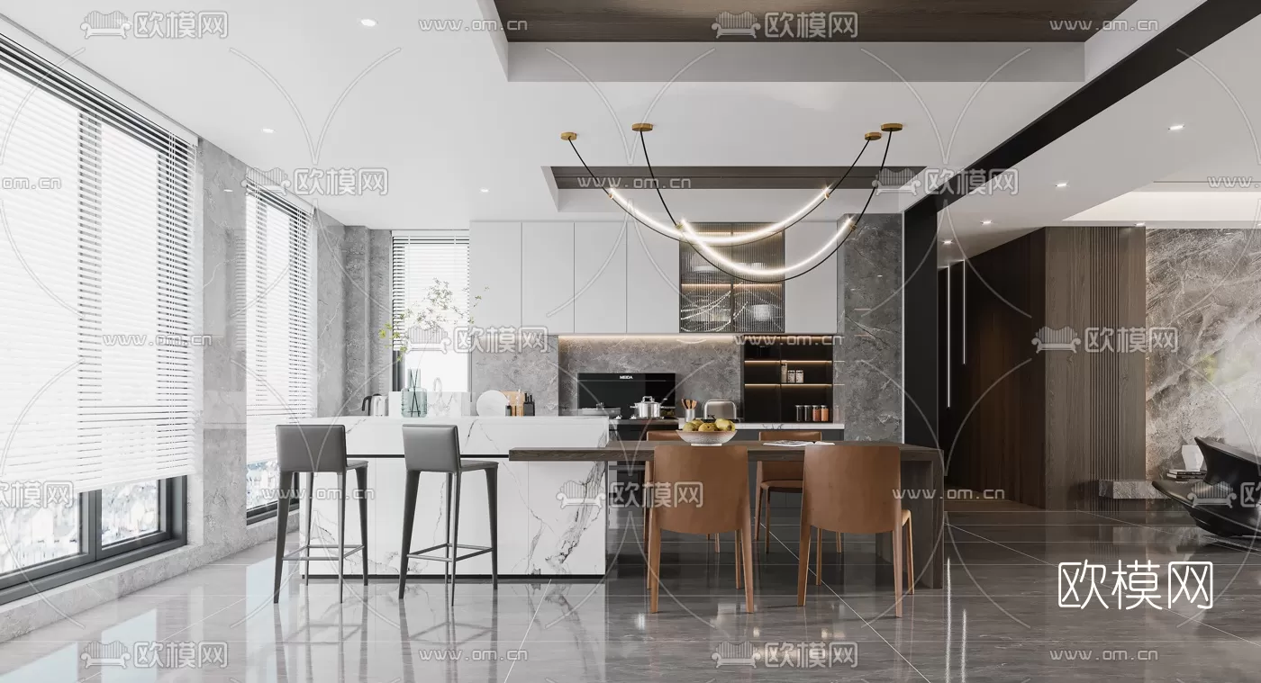 Kitchen 3D Scenes – 1037