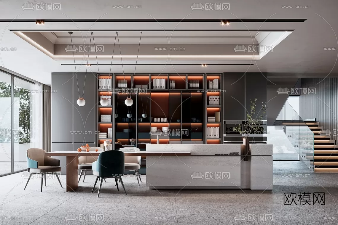 Kitchen 3D Scenes – 1062