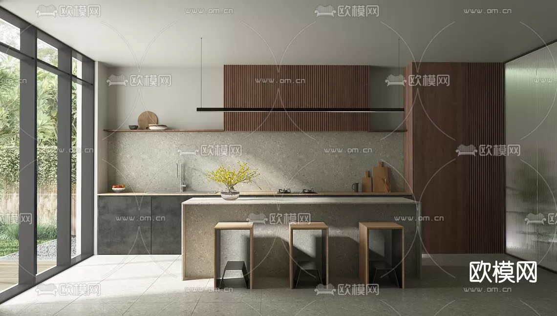 Kitchen 3D Scenes – 1073