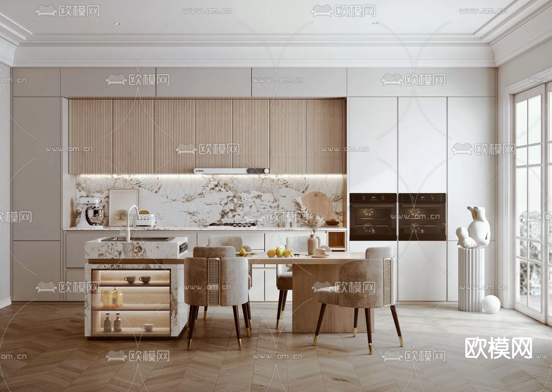 Kitchen 3D Scenes – 1079