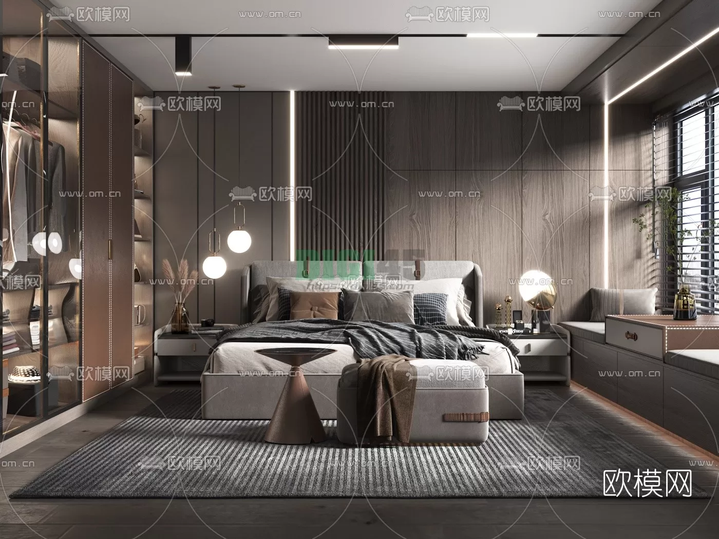 Bedroom 3D Scenes – 1088 Bedroom 3D Scenes – 1088