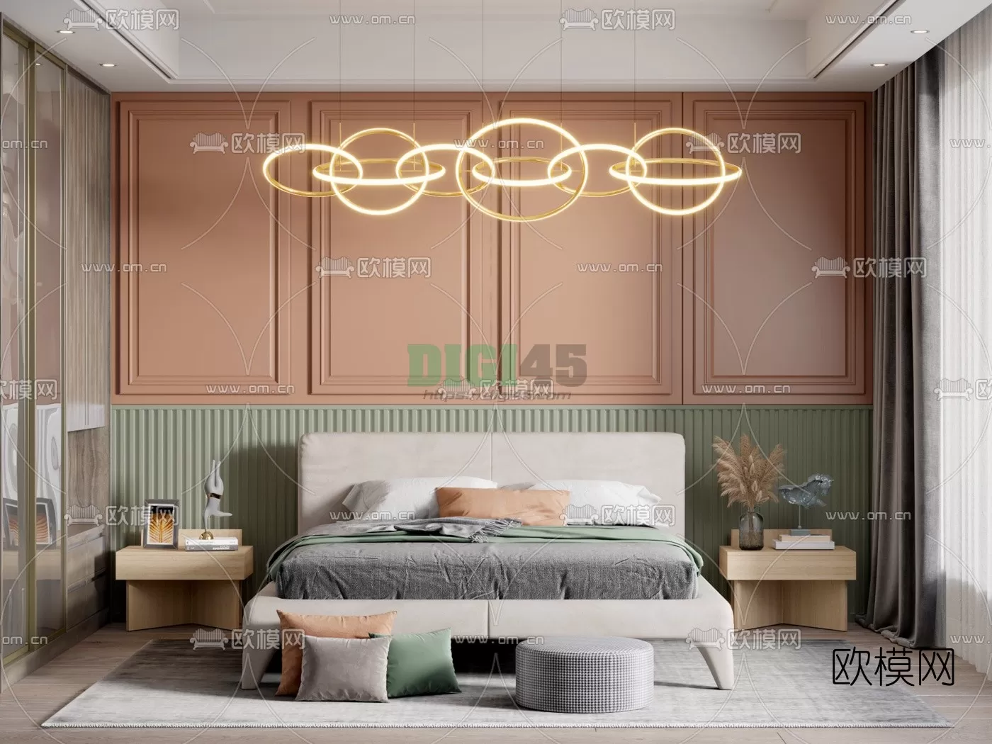 Bedroom 3D Scenes – 1089 Bedroom 3D Scenes – 1089
