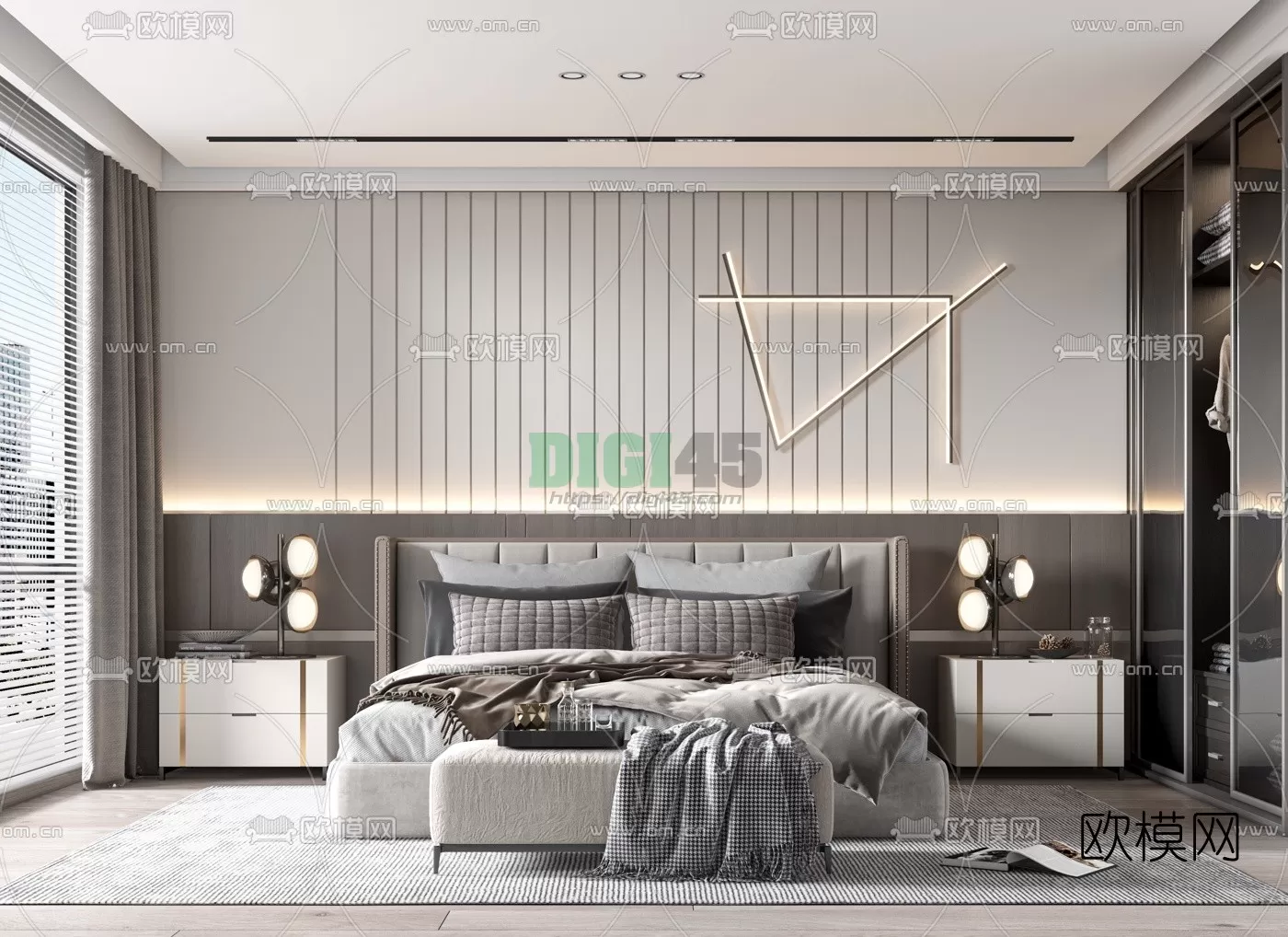 Bedroom 3D Scenes – 1100 Bedroom 3D Scenes – 1100