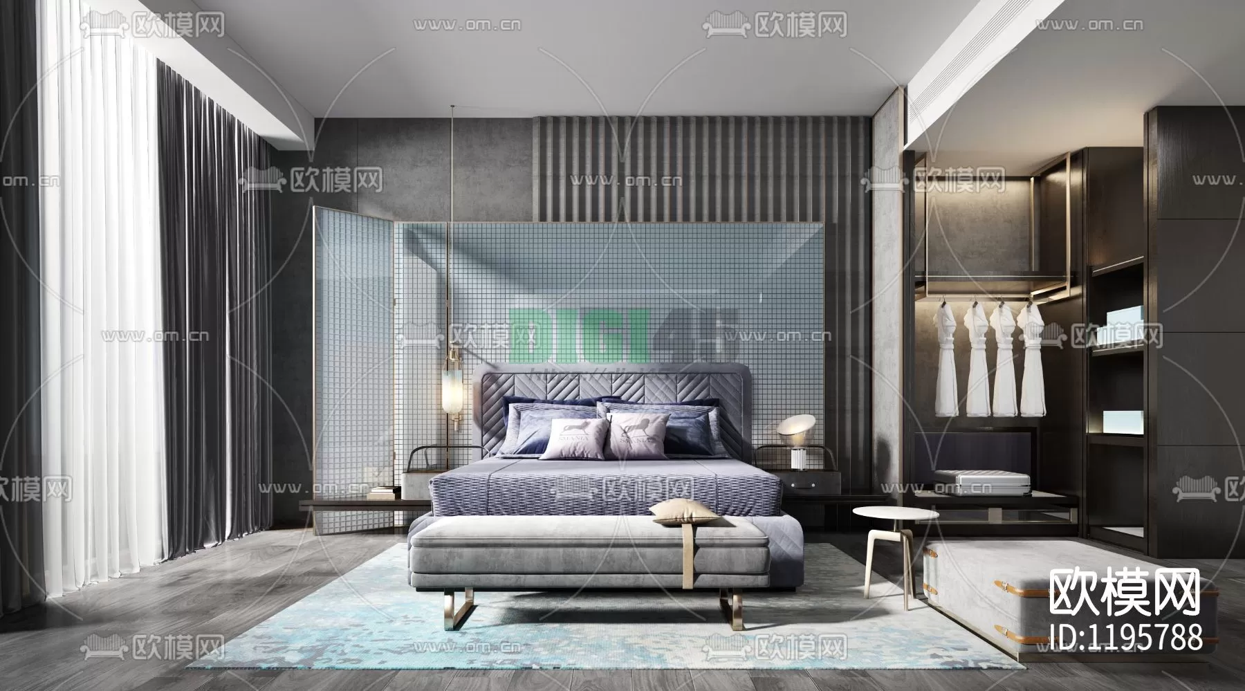 Bedroom 3D Scenes – 1121 Bedroom 3D Scenes – 1121