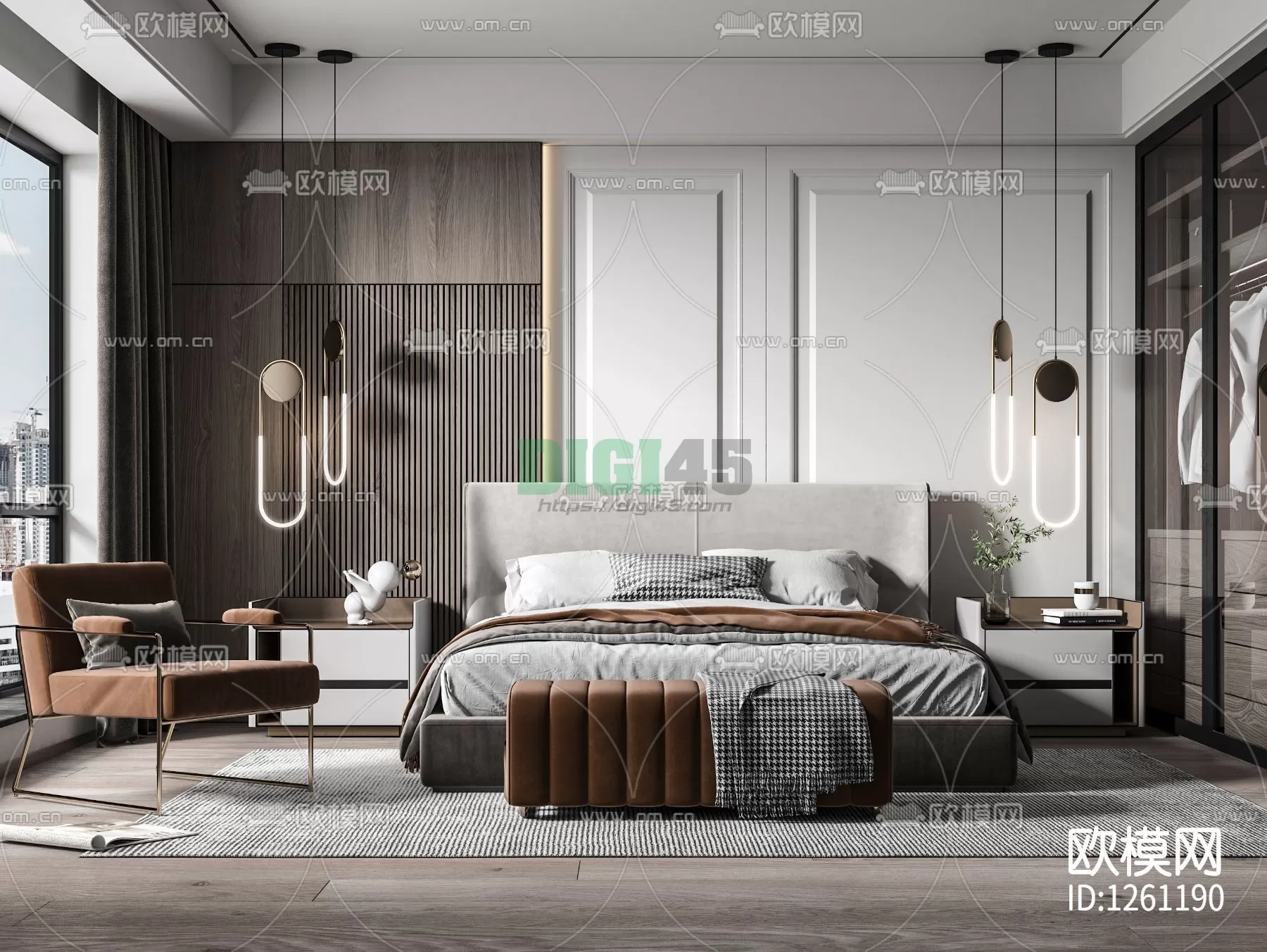 Bedroom 3D Scenes – 1126 Bedroom 3D Scenes – 1126