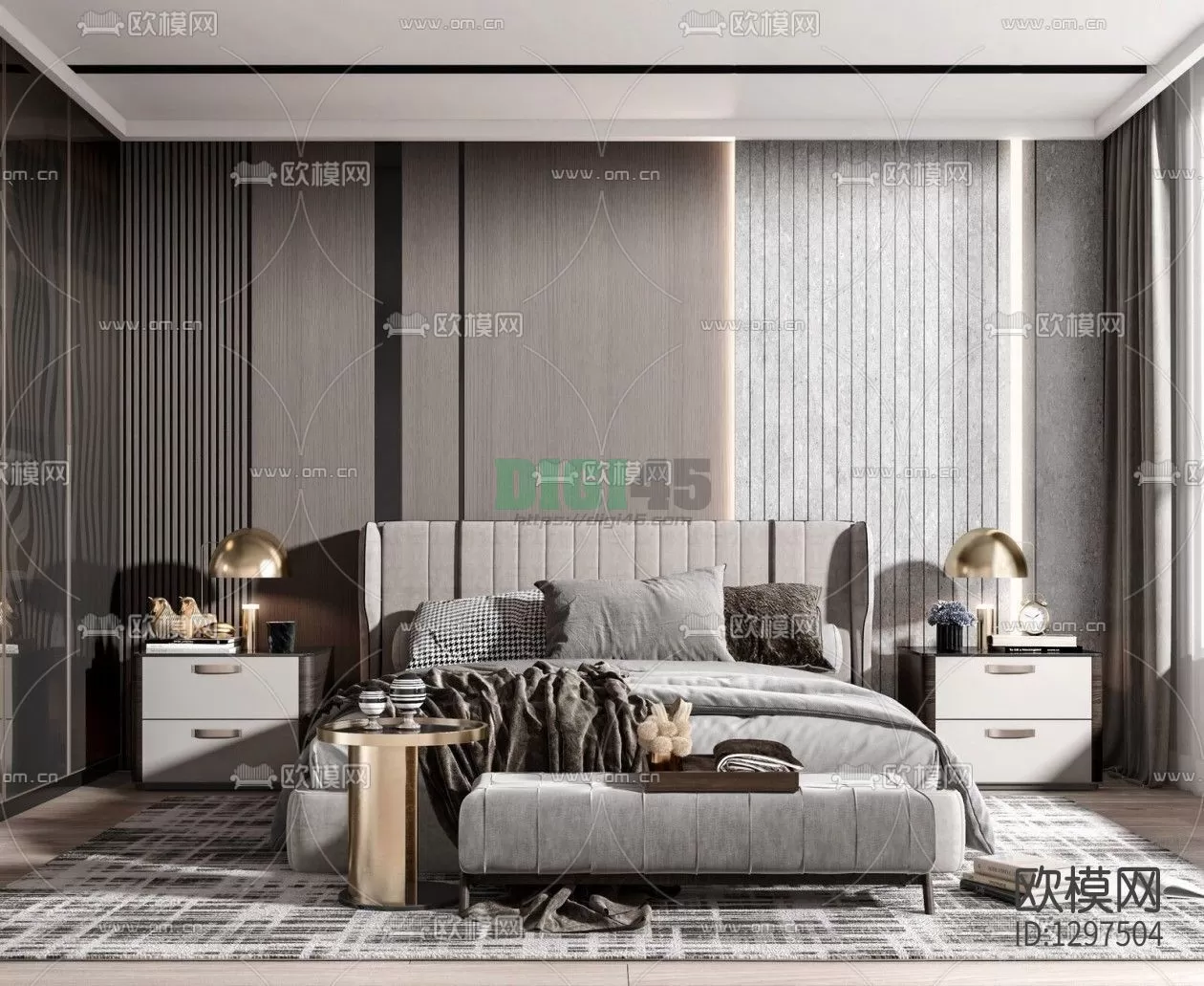 Bedroom 3D Scenes – 1138 Bedroom 3D Scenes – 1138