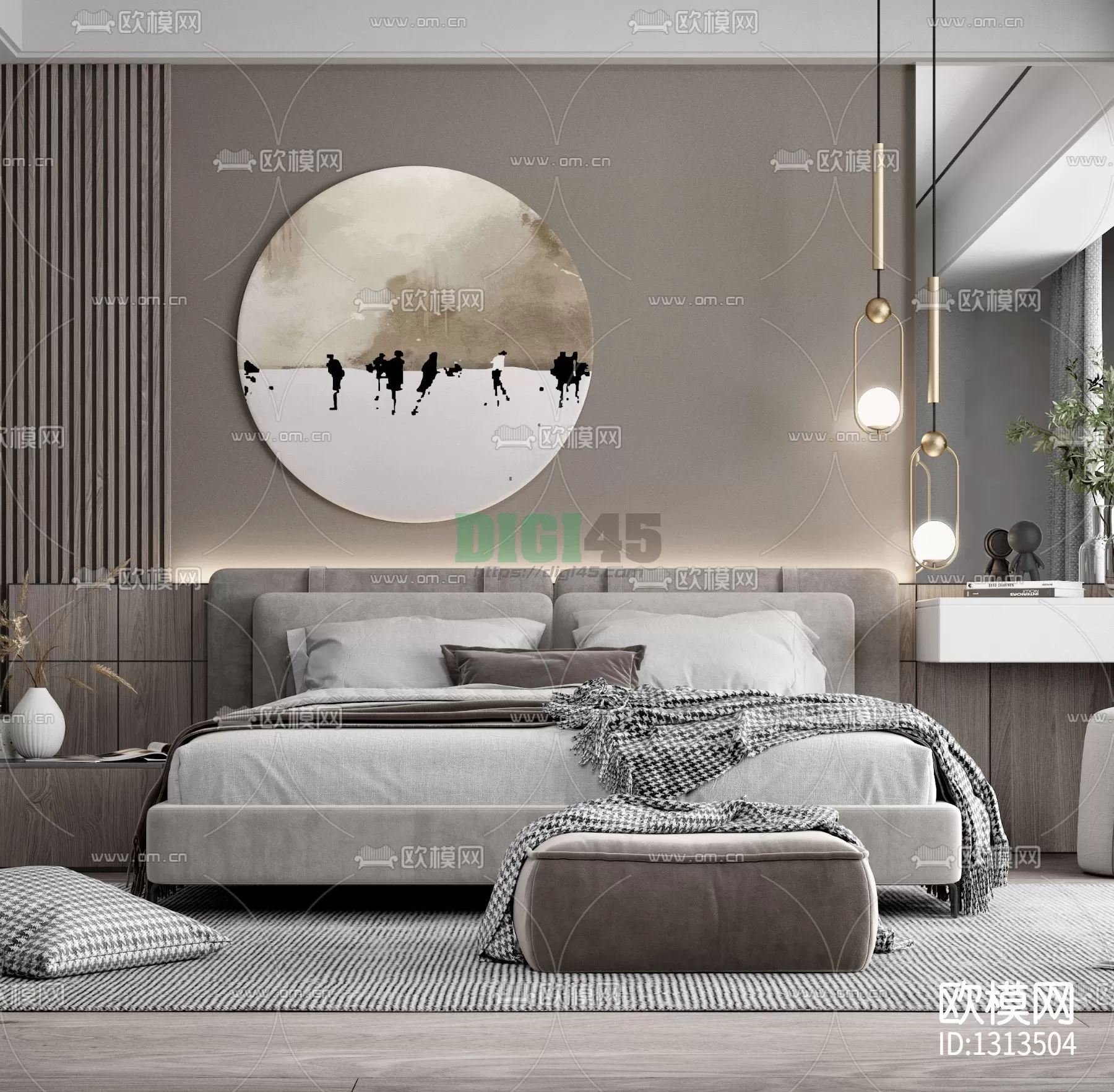 Bedroom 3D Scenes – 1146 Bedroom 3D Scenes – 1146