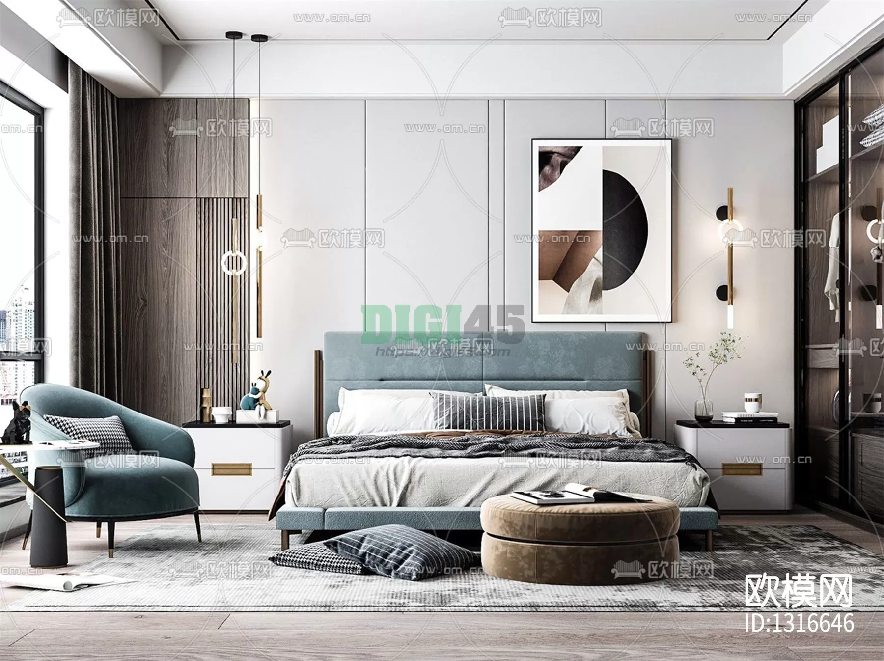 Bedroom 3D Scenes – 1148 Bedroom 3D Scenes – 1148