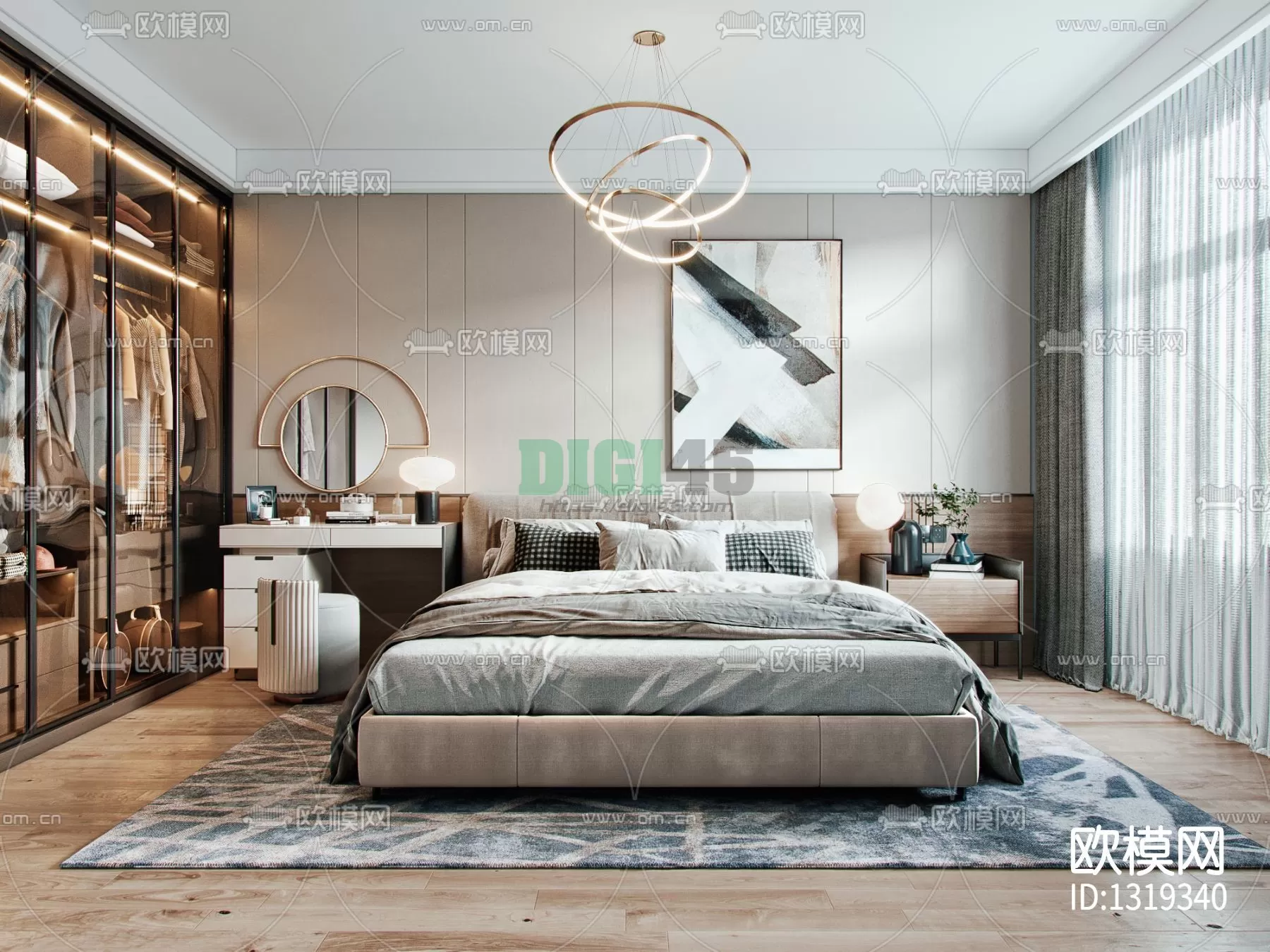Bedroom 3D Scenes – 1149 Bedroom 3D Scenes – 1149