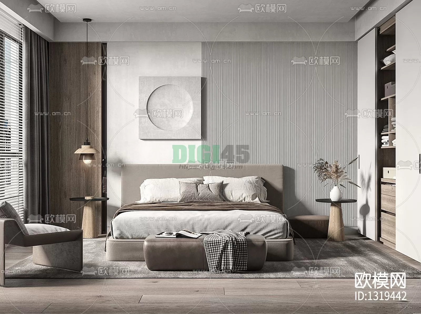 Bedroom 3D Scenes – 1150 Bedroom 3D Scenes – 1150